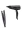 BaByliss Hair Styling Flat Iron With Dryer Black