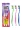 Colgate ZigZag Flexible Medium Toothbrush, 3 Piece Multicolour