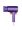 Sunhome Professional Hair Dryer Set Purple/Gold 270millimeter