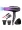 Sunhome 7-Piece Professional Hair Dryer Set Purple/Black