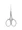  Stainless Steel Beard Trimming Scissors Silver 9x4centimeter