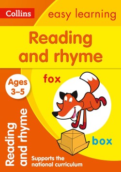  Reading And Rhyme Ages 3-5 - Paperback English by Collins Easy Learning - 18/12/2015