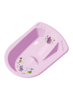 OKT Hippo Printed Bathtub With Plug