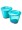 tommee tippee Pop-Ups Weaning Pots, 4+ M, Pack of 2 - Teal/Green