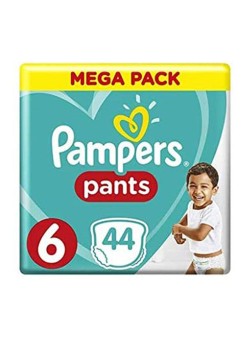 Pampers Pants Diapers, Size 6, Extra Large, 16+ kg, Mega Pack, 44 Count