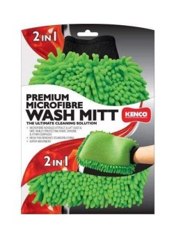 Kenco 2-In-1 Premium Microfiber Car Wash Mitt