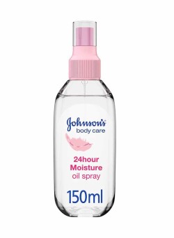 Johnsons 24 Hour Moisture Oil Spray, 150 ml