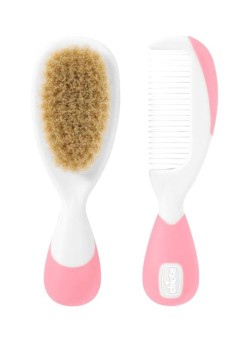 Chicco Brush And Comb, Pink