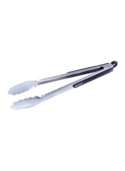 ROYALFORD Stainless Steel Tongs Silver 12inch