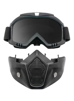  Motorcycle Face Mask Glasses