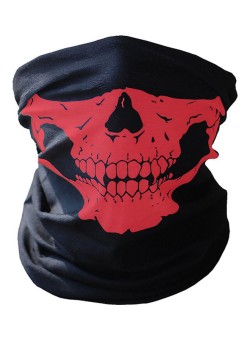  Printed Motorcycle Face Cover