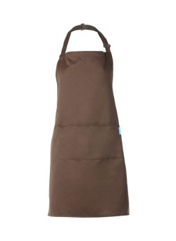Everrich Esonmus Kitchen Apron With Adjustable Neck Belt And 2 Pockets Brown 32x28inch