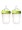 Comotomo 2-Piece Natural Feel Feeding Bottle 250ml, Green
