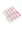 CYTHERIA 100-Piece Dental Floss Interdental Brush Teeth Stick Toothpicks B008-4 Pink/White 7cm