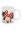 DISNEY Minnie Mouse Bow Printed Mug White/Black/Red 325ml