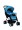 baby plus Single Stroller - Blue/Black