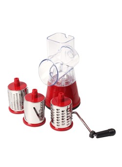 CYTHERIA Manual Vegetable Cutter Red 30 x 20 x 10centimeter