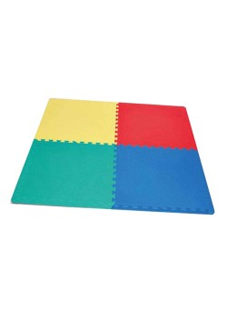 RBWTOY 4-Piece Protective Floor Rubber Mat Set