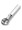 CYTHERIA Stainless Steel Ice Cream Scoop Silver 7.1x1.9x1.8inch