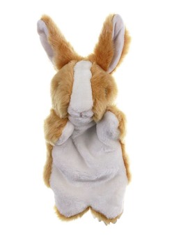 Cool Baby Rabbit Hand Plush Puppet 30centimeter