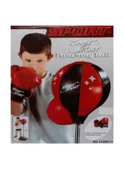 SPORT Kings Sport Punching Ball With Gloves