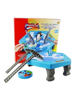  Penguin Trap Ice breaker Kids Puzzle Table Knock Game