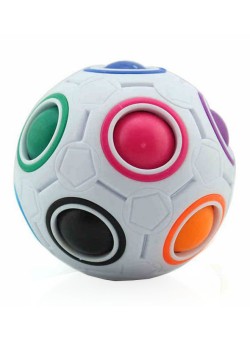  Spherical Magic Rainbow Football Puzzle Learning and educational toys