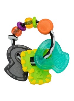 Infantino Slide And Chew Keys Teether - Multicolour