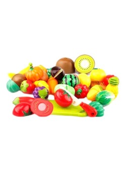 29-Piece Vegetable Fruit Toy Set