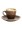 Sharpdo Kiln Coffee Cup And Saucer Brown 6x5.5cm