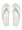 fitflop Iqushion Ergonomic Flip-Flops Silver/White