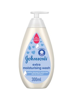 Johnsons Baby Wash, Extra Moisturising, 300ml