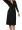 Jacqueline de Yong Drawstring Long Sleeve Midi Dress Black