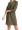 ONLY Textured Drawstring Utility Shirt Dress Olive