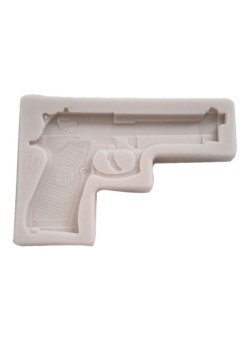 Beauenty 3D Silicone Gun Cake Mold Gray One Size