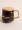 Prickly Pear Ceramic Marble Coffee Mug With Wood Coaster Black