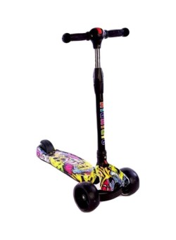 Cool Baby 3-Wheel Adjustable Handle Side Kick Scooter cm