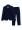 SMYK Long Sleeve Formal Suit Navy