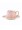 Shuer Gold Handle Small Five Leaf Ceramic Cup And Saucer Pink/White 115ml