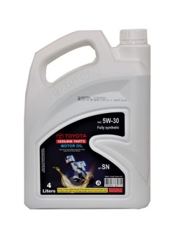 Toyota 5W-30 Fully Synthetic Motor Oil 4 Ltr