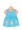 TOFFYHOUSE Infant Girls Unicorn Embroidered Dress & Top Set Blue/Coral