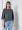 Jacqueline de Yong Drop Shoulder Oversize T-Shirt Dark Grey Melange