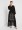 Hayat Sheer Panel Embroidered Abaya Black