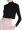 Aila Solid Design Long Sleeves Blouse Black