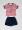 TOFFYHOUSE Baby Striped Top and Shorts Set Navy