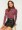 Ardene Long Sleeves Turtle Neck Top Red
