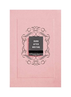  Burn After Writing (Pink) Paperback