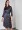 Jacqueline de Yong Satin Knee Length Dress Night Sky