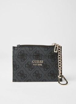 GUESS Alby Card Holder Coal